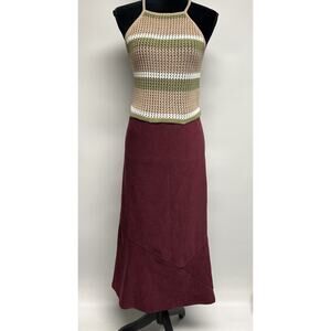 Crochet Knit Top Boho Festival Hippie Whimsigoth Small Cottage Fairy Grunge